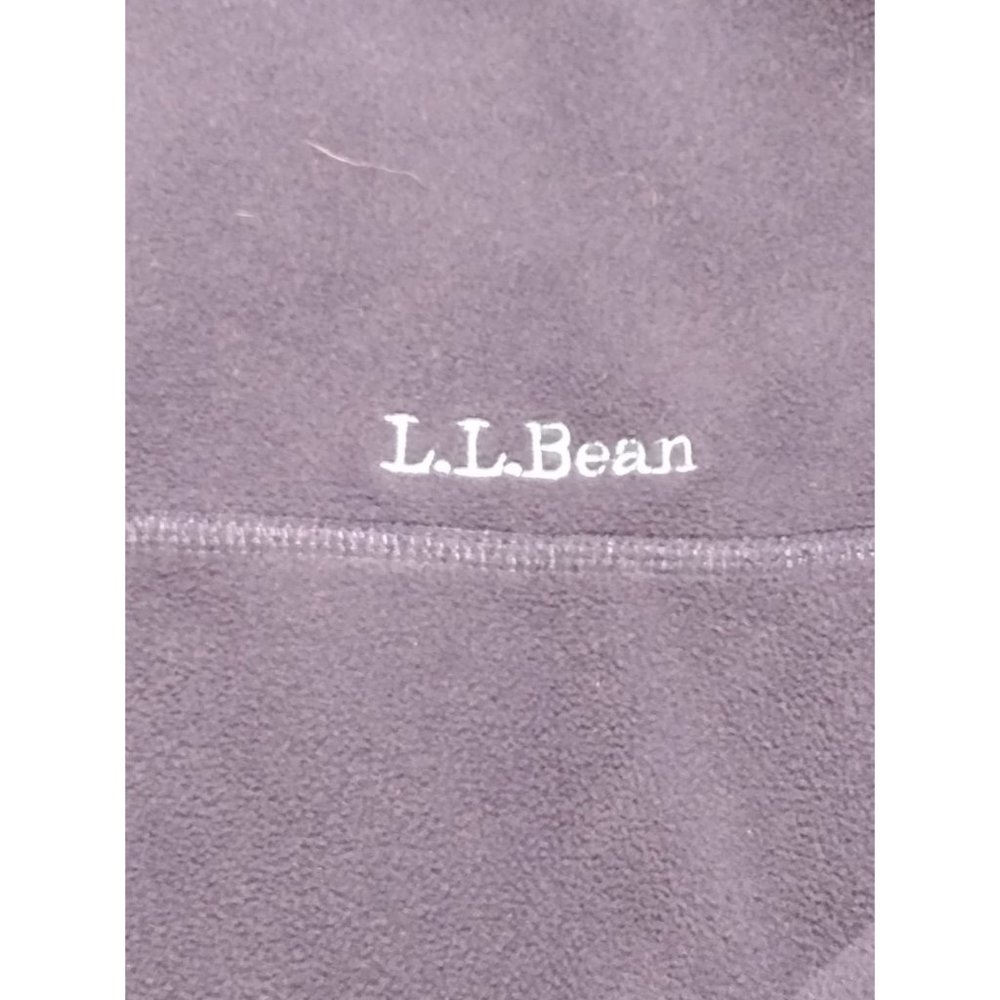 L.L. Bean Men's Vintage Fleece Zip Up Polartec Navy Blue XL Sweatshirt - Picture 6 of 7
